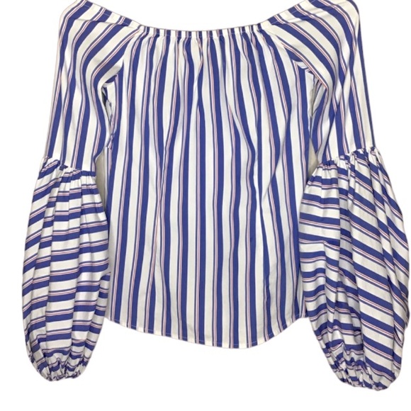 Caroline constas off shoulder blouse. - Picture 5 of 8